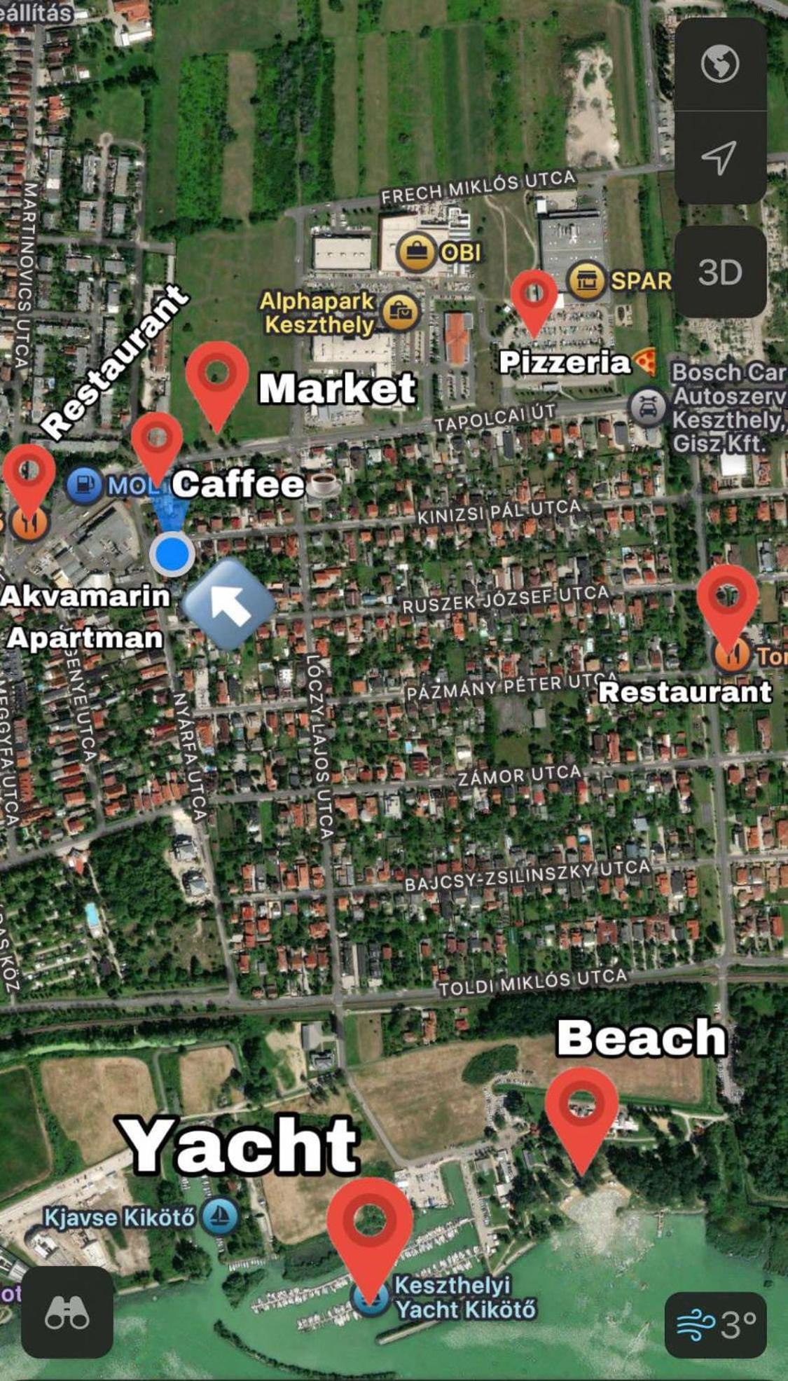 Akvamarin Apartman Keszthely Extérieur photo